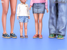 Sims 4 — Coastal Espadrilles by Mermalade — Coastal Espadrilles S741 - S742 - S743 - S744