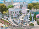 Sims 4 — Careers - Rosalie Cafe by Rirann — Rosalie is a charming cafe with a florist's corner for Sims who love pastries
