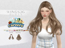 Sims 4 — WINGS-NL0 5 0 1-Smooth long curly hair by wingssims — Colors:30
