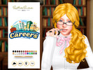 Sims 4 — Carmen Hairstyle by sehablasimlish — Hope you like it and enjoy it. Maxis Match
