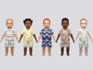 Sims 4 — Infant Sleepy Suit Infant by McLayneSims — TSR EXCLUSIVE