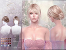 Sims 4 — S-CLUB UPDO HAIRSTYLE by S-Club — hope you like, thank you.