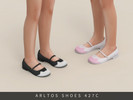 Sims 4 — Cute Kitty Flats Child by Arltos — 11 colors.