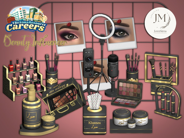Sims 4 — Careers beauty influencer3 by jomsims — For our career theme. Find beauty influencers.