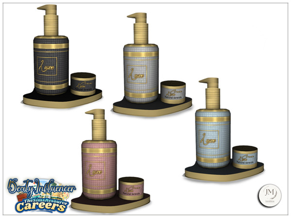 Sims 4 — Jomsims Careers beauty influencer deco tray1 by jomsims — For our career theme. Find beauty influencers.