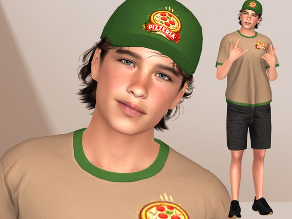 Sims 4 — Coty Ayers by grinchk7 — (Teen Sim) If you want the Sim to look the same as in the pictures you need to download