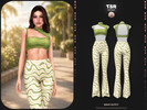 Sims 4 — SET-Wave Outfit by busra-tr — - BD1679