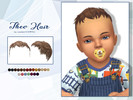 Sims 4 — Theo Hair by Lewbertsn00tles — A short, simple hairstyle for infant sims. Maxis Match
