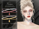 Sims 4 — Swanlight - Necklace by VivianDang — - All new meshes