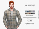 Sims 4 — AM SHIRT N1 7 by David_Mtv2 — New mesh;
