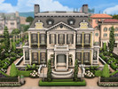 Sims 4 — Small Palace - NO CC by plumbobkingdom — This small palace enchants with its classical architecture inspired by