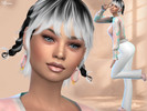 Sims 4 — Iris imboux by _TRASRAS — Realistic Female Sim You can easily use her for storytelling, gameplay, or