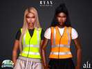 Sims 4 — Careers - RYAN hi-vis vest - f by ali1 — Hi-Vis Vest New Mesh