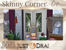 Sims 4 — Skinny Corner Art by Draven298 — You know that wall... that wall between the bathroom door and the corner of the
