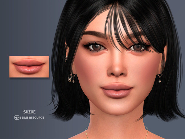 Sims 4 — Arianka Lip Preset by Suzue — Arianka Lip Preset N39