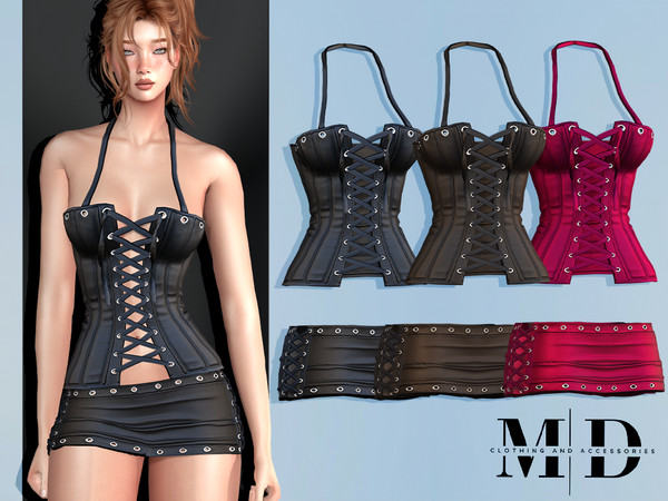 Sims 4 — (Mydarling20) katy - Leather mini skirt - female by Mydarling20 — Outfit Information Age Groups: Teens, Young