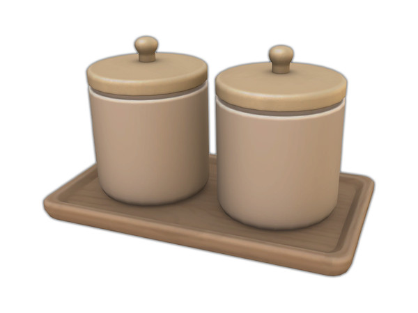 The Sims Resource | Comiko Kitchen Modern Farm Jars | Kitchen