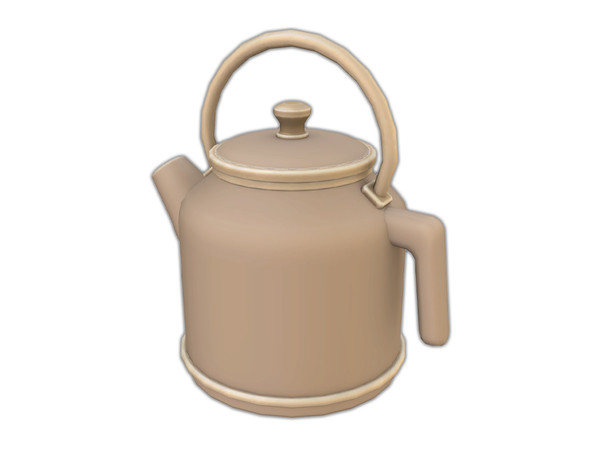 Sims 4 — Comiko Kitchen Modern Farm Kettle | Kitchen by Comiko — Part 4 - Modern Farm Kitchen Set is base game compatible