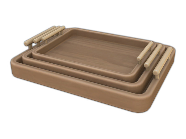 Sims 4 — Comiko Kitchen Modern Farm Trays | Kitchen by Comiko — Part 4 - Modern Farm Kitchen Set is base game compatible