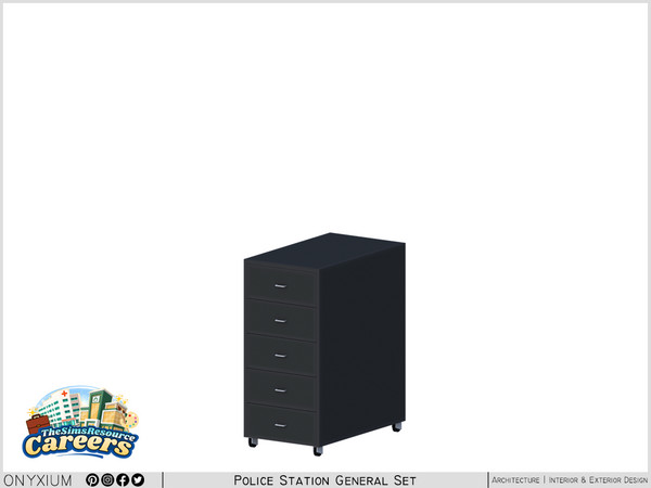 Sims 4 — CSI Portable Drawer by Onyxium — Onyxium@TSR Design Workshop CSI Collection - Belong To The 2026 Year