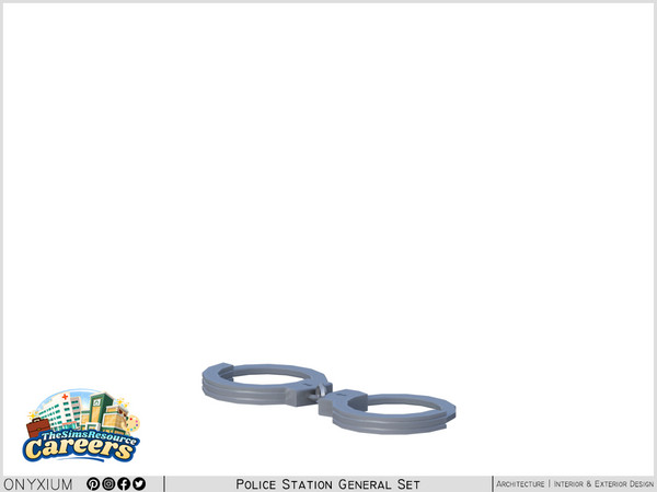 Sims 4 — CSI Handcuffs by Onyxium — Onyxium@TSR Design Workshop CSI Collection - Belong To The 2026 Year