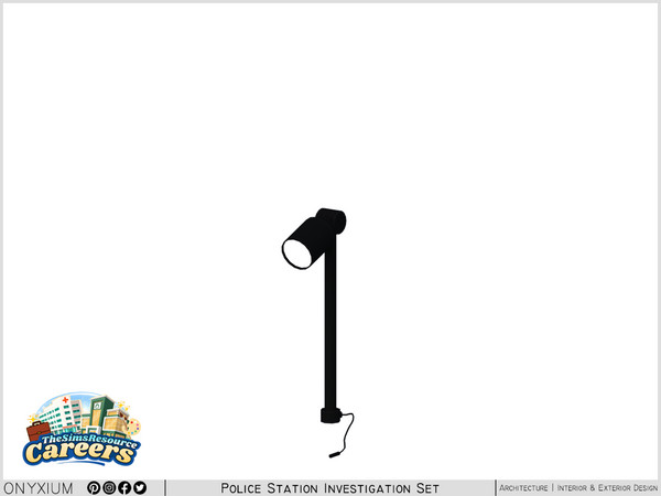 Sims 4 — CSI Modular Lamp by Onyxium — Onyxium@TSR Design Workshop CSI Collection - Belong To The 2026 Year Crack the