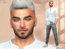 Sims 4 — Valerian Vinet by _TRASRAS — Realistic male Sim Perfect for storytelling, immersive gameplay, and endless