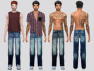 Sims 4 — Haste Denim Jeans by McLayneSims — TSR EXCLUSIVE