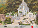 Sims 4 — Sasha - wedding venue by melapples — an romantic and intimate wedding venue. 1st floor: dining table, bar,