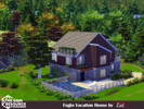 Sims 4 — Fugio Summer House  No CC by evi — A three bedroom summer house for relaxing vacation having its own pool.