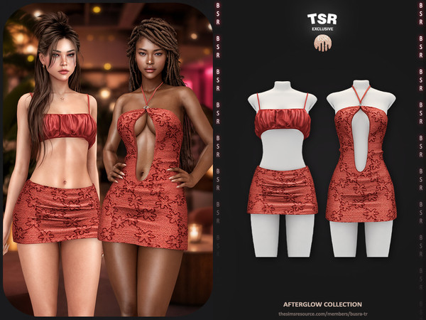 Sims 4 — SET-Afterglow Collection by busra-tr — - BD1682