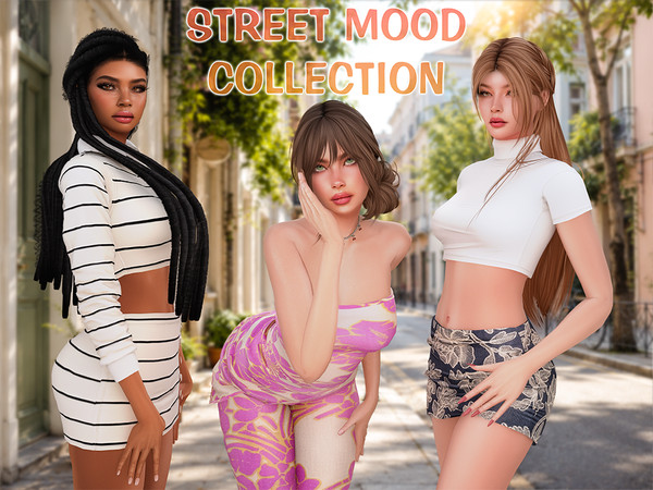 Sims 4 — DAPHS - Asymmetrical Top C1776 - TSR by Daph's — Bold fashion meets everyday style. From chic mini skirts and