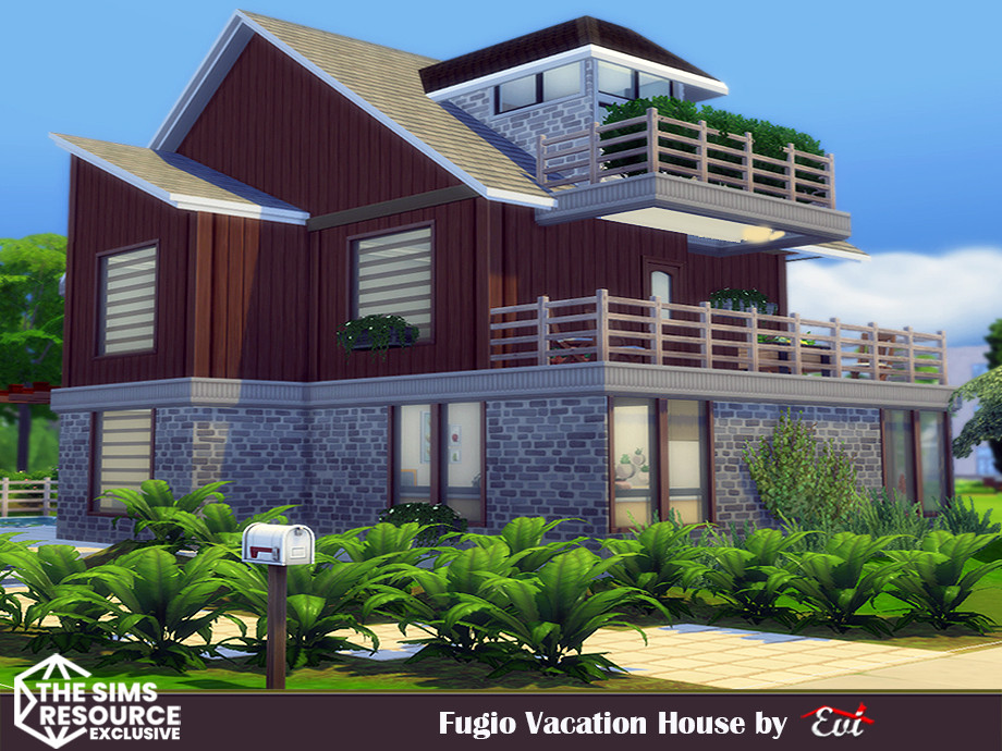 The Sims Resource | Fugio Summer House No CC