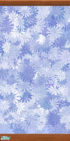 Sims 2 — Flowers - Blue. by solidis — I used this pattern on a set swimwear. And I like this pattern so much so I hade to