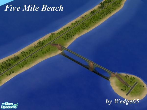 Sims 2 — Five Mile Beach by Wolfsim68 — This small neighbourhood was created by my husband (now deceased) so each home