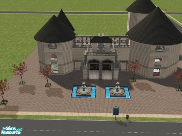 Sims 2 — city hall by mariannebogaard — 