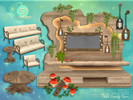 Sims 4 — Magic Meadows Living Room by SIMcredible! — The Magic Meadows Collection is still growing. Now featuring the