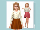Sims 4 — Estefania Dress by lillka — 6 swatches