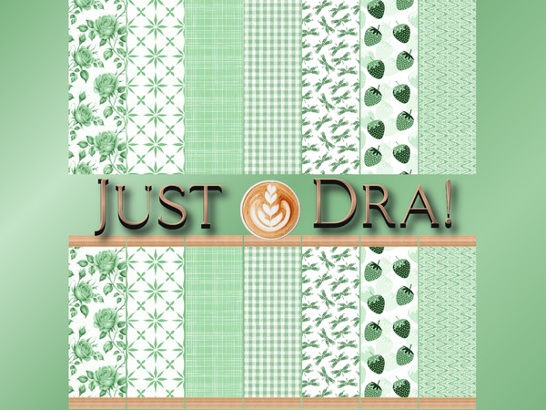 Sims 4 — JustDraven_MintGen_Walls by Draven298 — I decided to play the Not So Berry Challenge, with no mods or CC, (Build