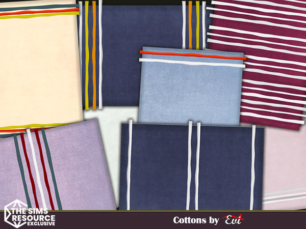 Sims 4 — Cotton by evi — Light summer rugs for indoors and outdoors.
