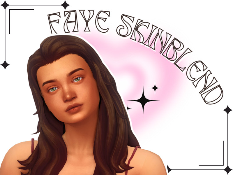 Sims 4 CC faye skinblend nondefault by xvoidsimsx
