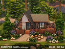 Sims 4 — Emberpine Cabin - NO CC by xogerardine — This cozy cabin is perfect for a romantic getaway. I can imagine summer