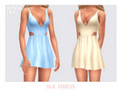 Sims 4 — Sue Dress by Black_Lily — YA, A, Teen