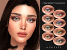 Sims 4 — Carolyn Eyeshadow by ANGISSI — PREVIEWS MADE USING HQ MOD 8 colors
