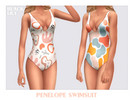 Sims 4 — Penelope Swimsuit by Black_Lily — YA, A, Teen
