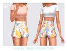 Sims 4 — Lovely Night Pajama 8 by Black_Lily — YA, A, Teen