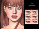 Sims 4 — IMF Emi Eyeliner by IzzieMcFire — Emi Eyeliner contains 6 colors in hq texture.