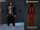 Sims 4 — Heating - Set by Beto_ae0 — Sexy male sports outfit, enjoy it