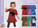 Sims 4 — Infant - Spooky Season Girls Dresss by RobertaPLobo — Spooky Season Girls Dresss - RPL117