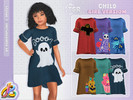 Sims 4 — Child - Spooky Season Girls Dress by RobertaPLobo — Spooky Season Girls Dress - RPL117